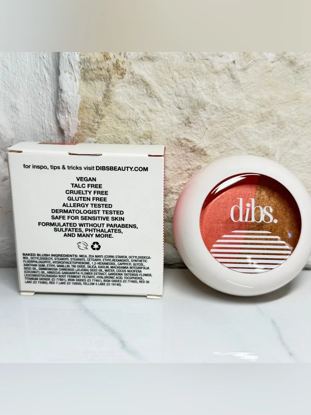 ⭐ DIBS Beauty The Duet Baked Blush Duo - Starstruck